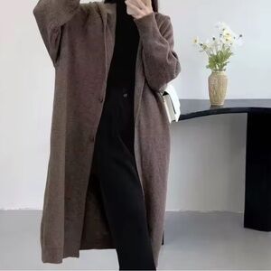 Cozy Brown Women's Cardigan